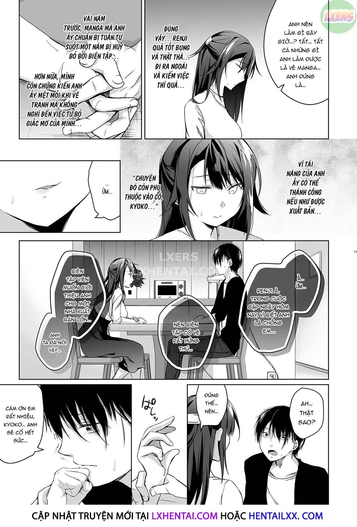 Xem ảnh Vợ Tôi Cư Xử Rất Lạ Sau Hội Thảo Manga… - Chapter 1 - truyen vo toi cu xu rat la sau hoi thao manga chapter 1 (12) - Truyenhentaiz.net