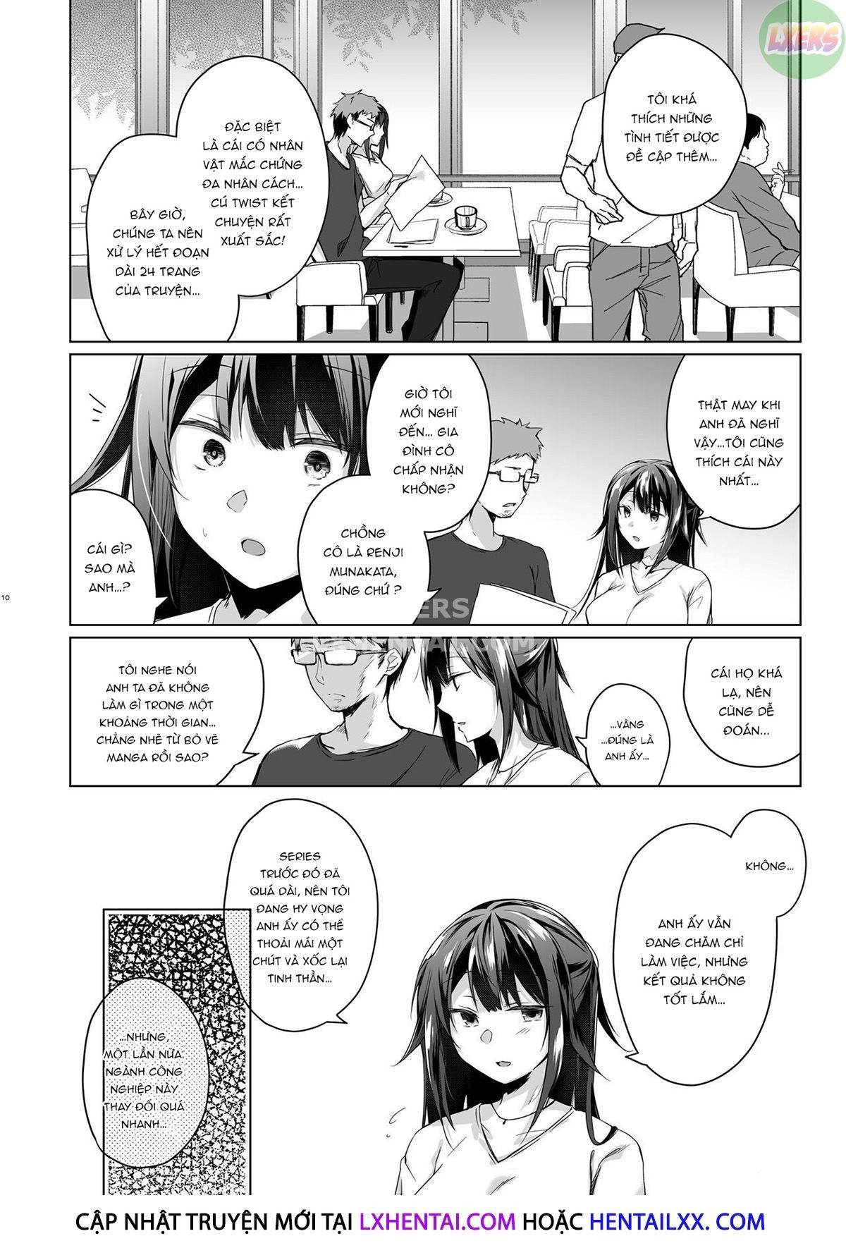 Xem ảnh Vợ Tôi Cư Xử Rất Lạ Sau Hội Thảo Manga… - Chapter 1 - truyen vo toi cu xu rat la sau hoi thao manga chapter 1 (7) - Truyenhentaiz.net